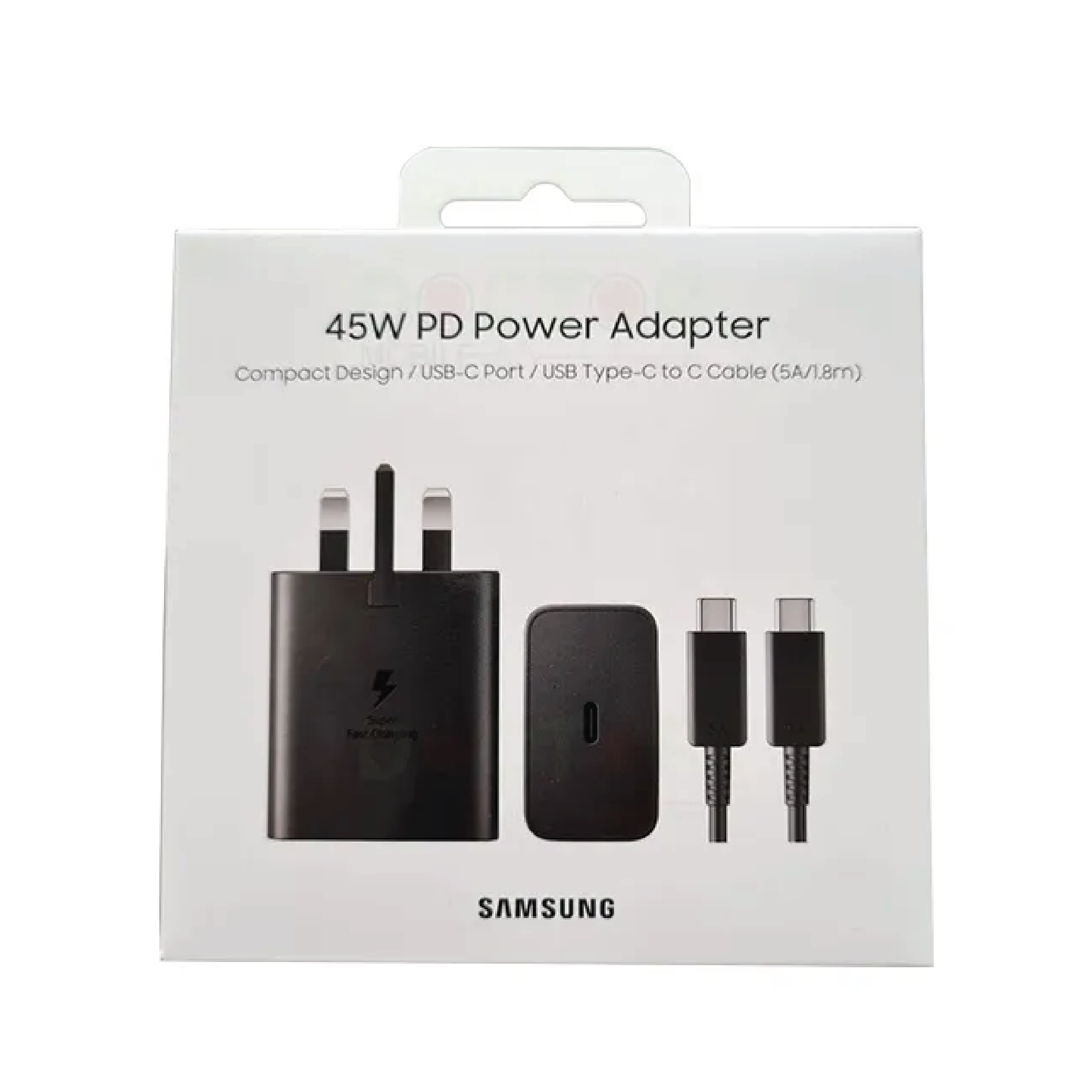 Samsung 45W PD Adapter With Type-C Cable