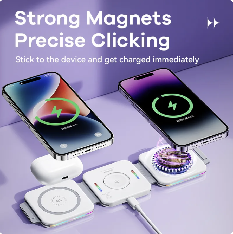 Remax Magnetic Wireless Charger RP-W72