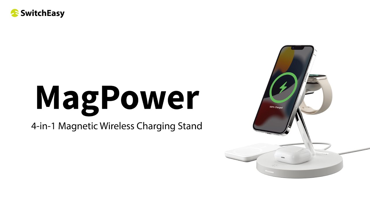 Magpower 4 In 1 Magnetic Wireless Charging Stand