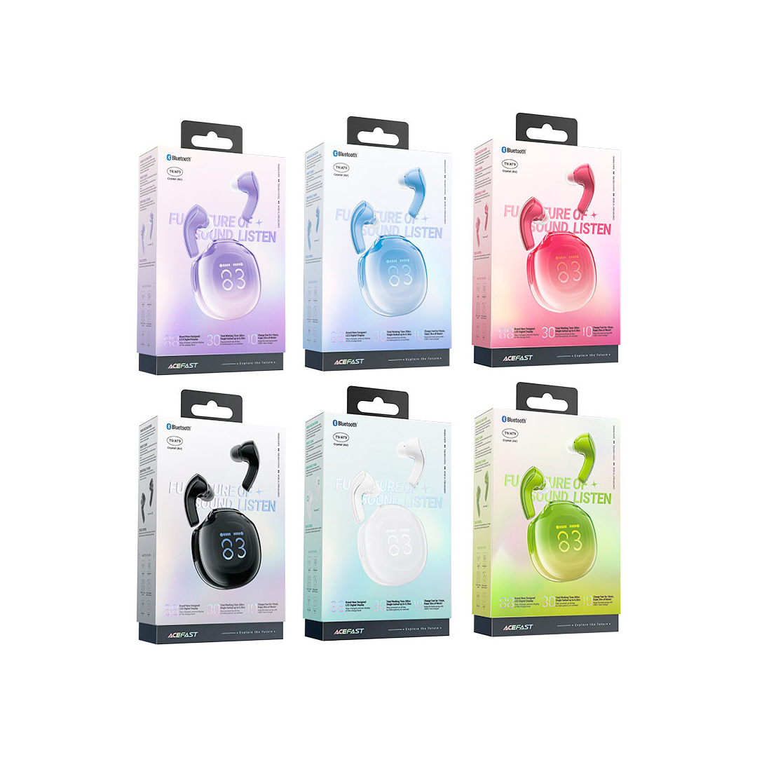T9 Crystal (Air) color Bluetooth earbuds