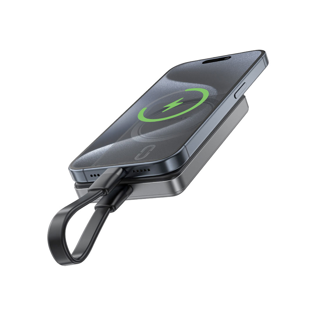 M12-10000 PD20W Ultra-thin Magnetic Wireless Charging Power Bank - Image 5