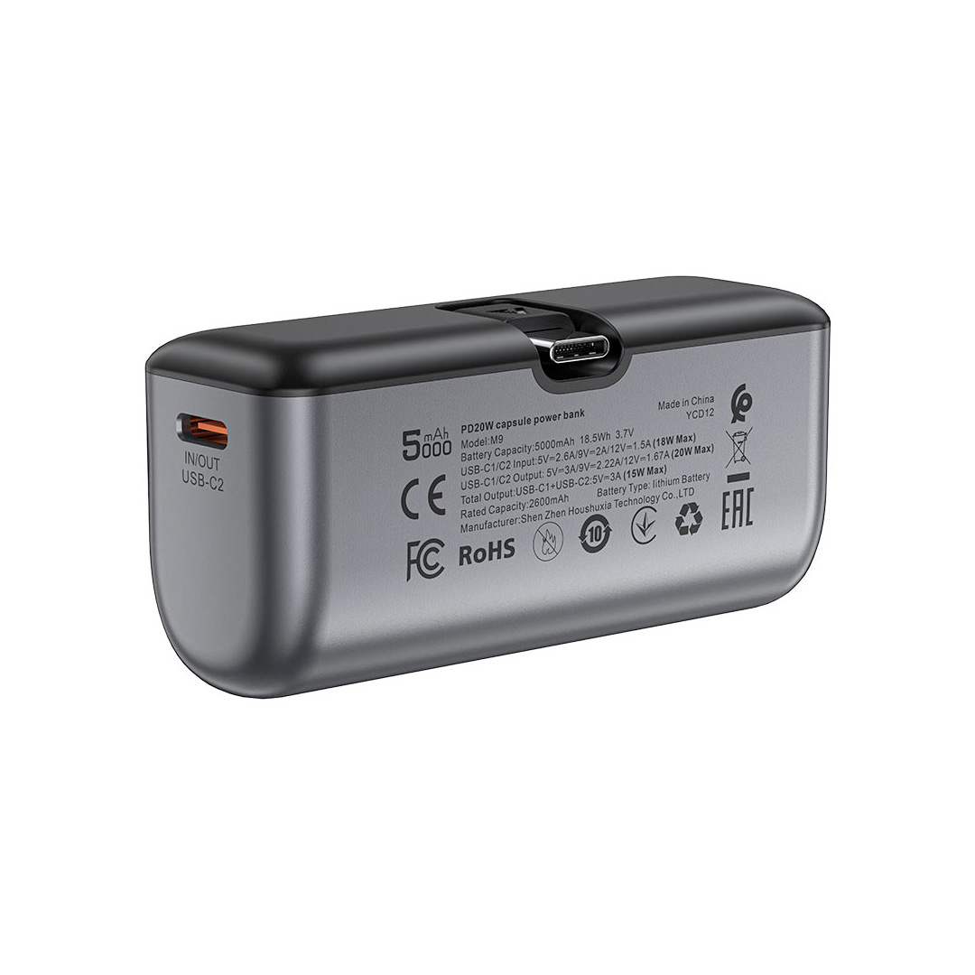 M9-5000 PD20W Capsule Power Bank - Image 3