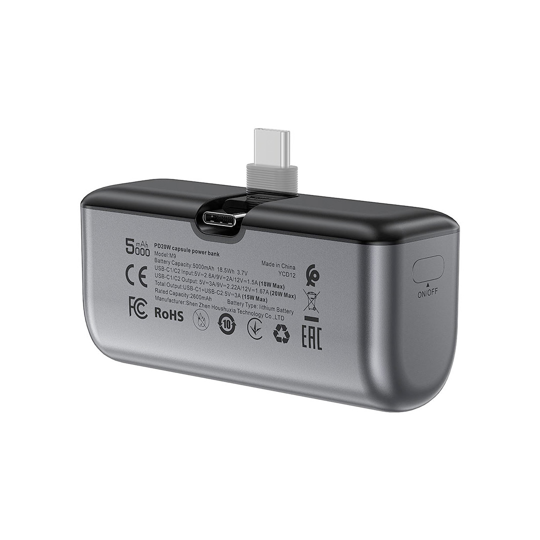 M9-5000 PD20W Capsule Power Bank - Image 2