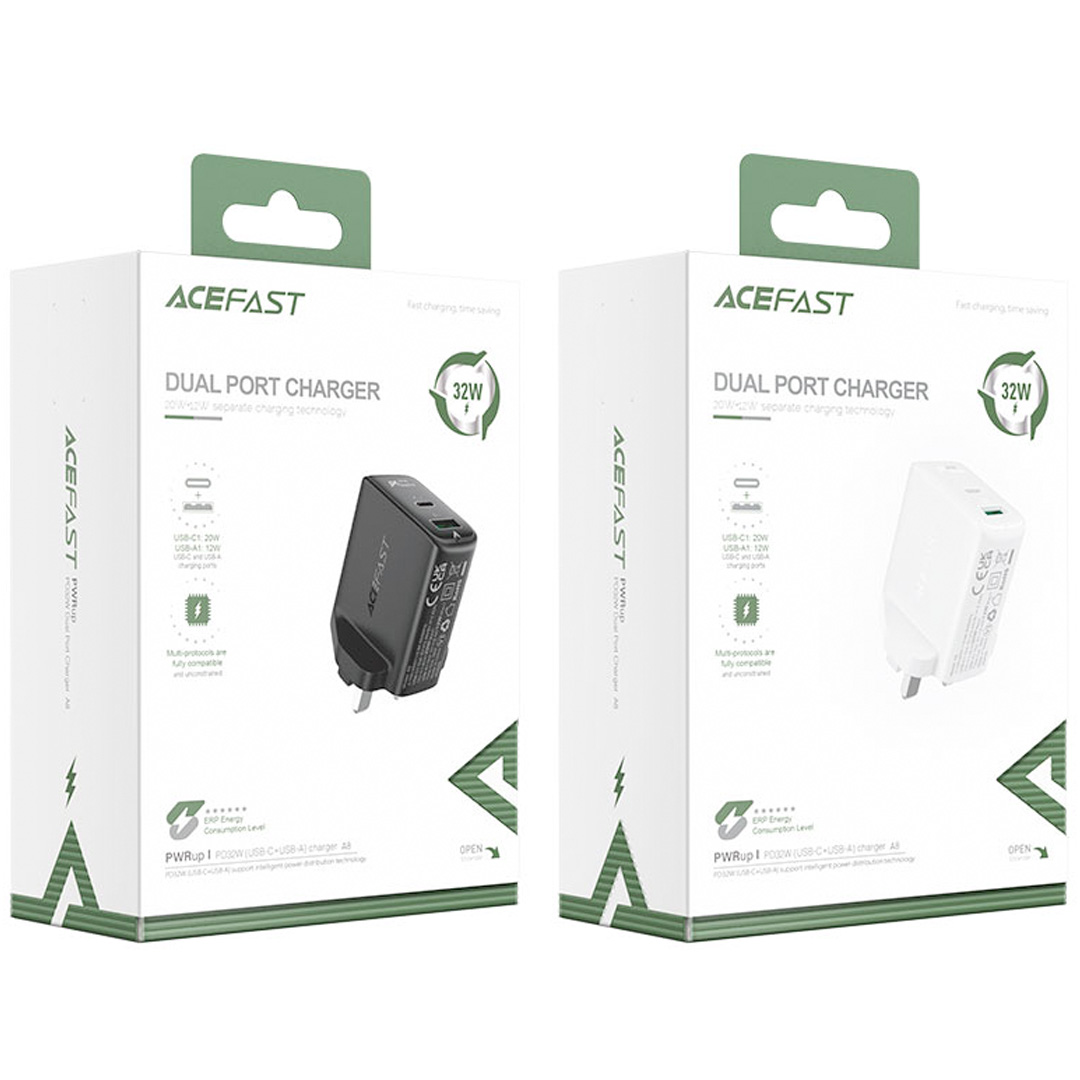 AceFast A8 PD32W (1xUSB-C+1xUSB-A) UK - Image 6