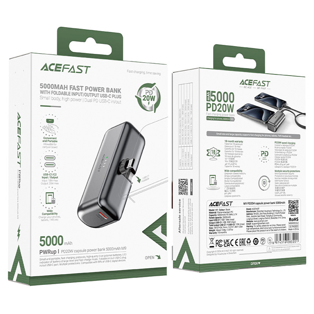 M9-5000 PD20W Capsule Power Bank - Image 7