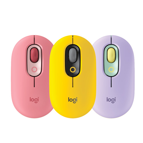 Logitech Pop Mouse with Emoji