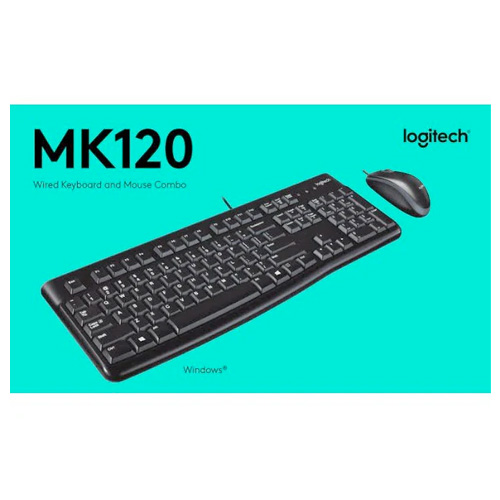 Logitech MK120 Wired Combo