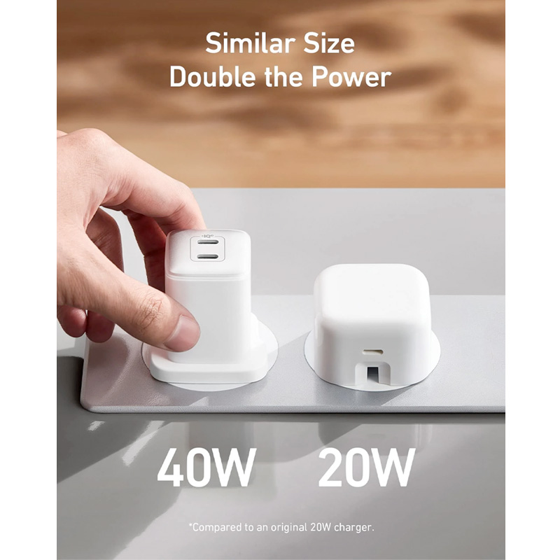 Anker 521 Charger Nano Pro (2 USB-C 40W) - Image 3
