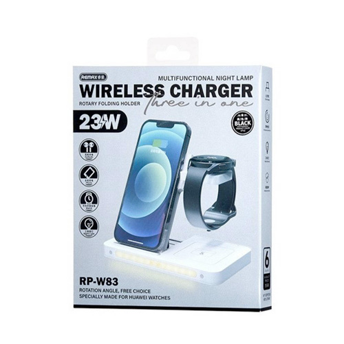 REMAX 23W Multifunctional Night Lamp 3 in 1-W83- - Image 2