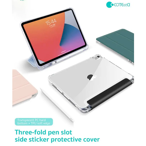 COTEetCI Tri-Fold Pen Slot Side Sticker Protective Case iPad Pro 12.9 - Image 2