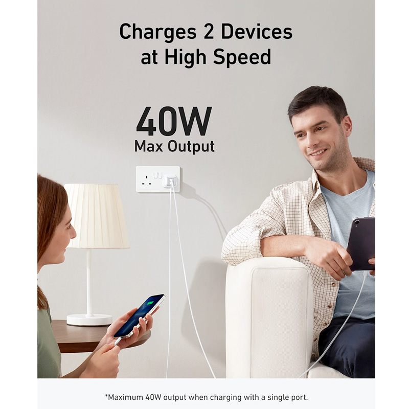 Anker 521 Charger Nano Pro (2 USB-C 40W) - Image 5