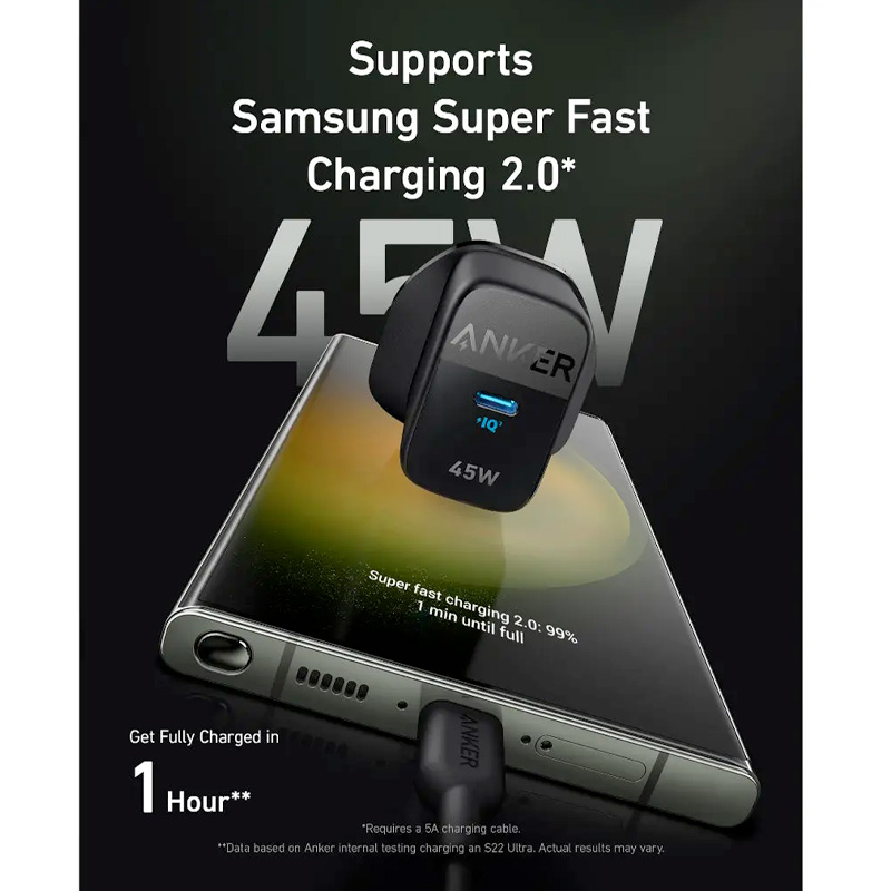 Anker Charger 313 Powerport 45W USB C - Image 3