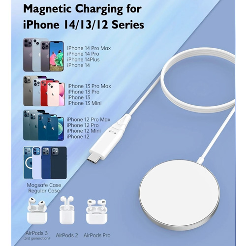 Choetech T518 15W Removable Wireless Magnetic Charge - Image 6