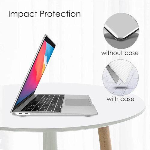 COTECi Carbon Fiber Texture PP Protective Soft Shell for MacBook Air 13" - Image 4