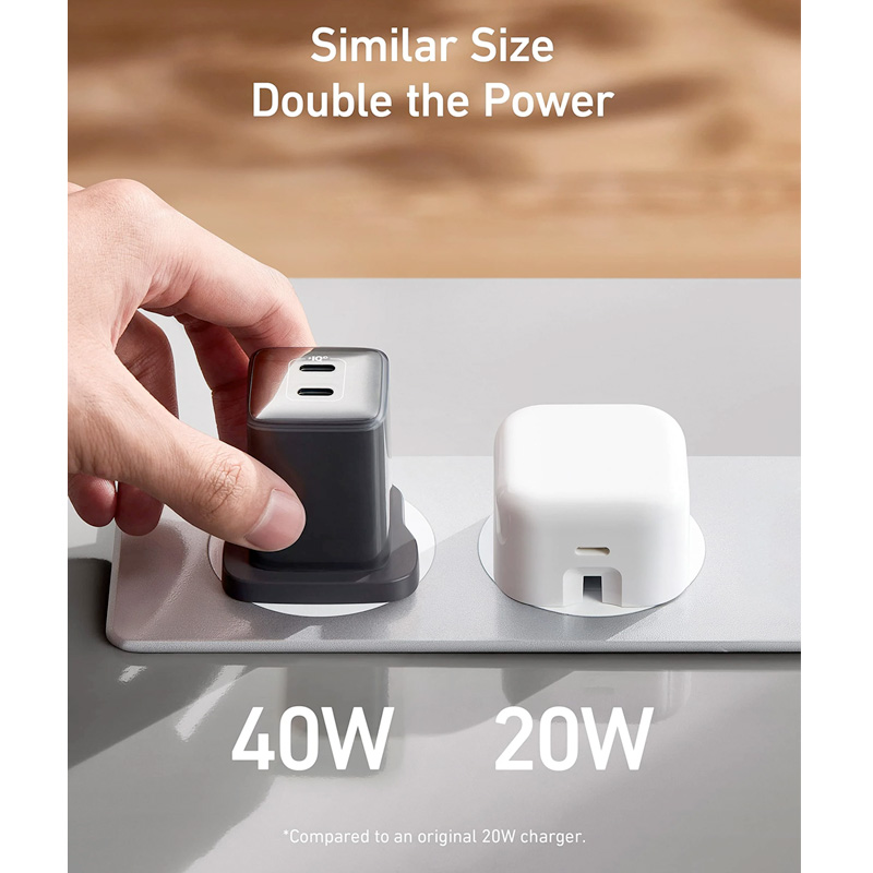 Anker 521 Charger Nano Pro (2 USB-C 40W) - Image 4