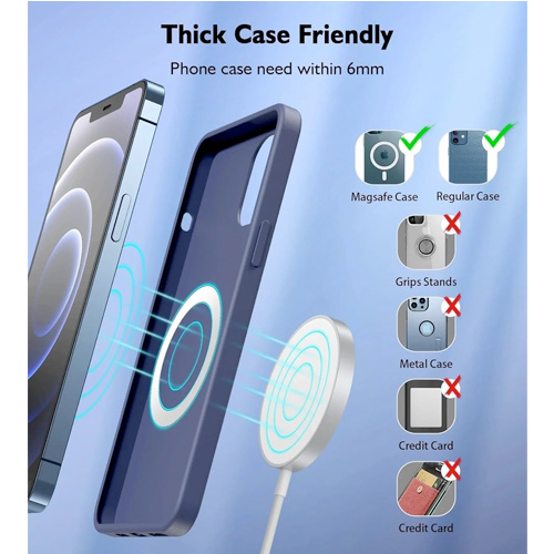 Choetech T518 15W Removable Wireless Magnetic Charge - Image 5