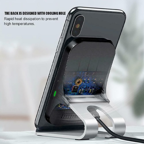 REMAX RP-W12 Alum Alloy Wireless Charger - Image 3