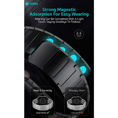 Coteci W104 Super Magnetic Stainless Steel (42/44/45/49MM) - Image 5