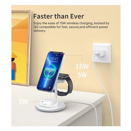 Choetech T585 3in1 15W Wireless Charger - Image 9