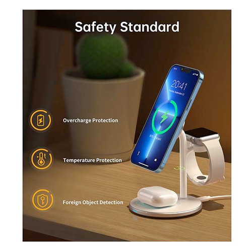 Choetech T585 3in1 15W Wireless Charger - Image 8