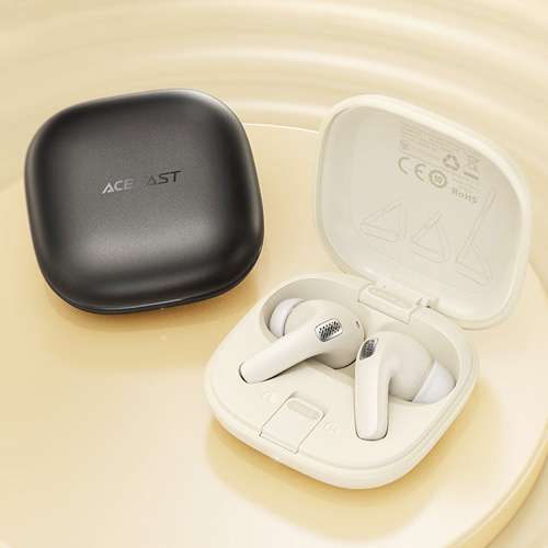 AceFast W4 true wireless earbuds with phone stand