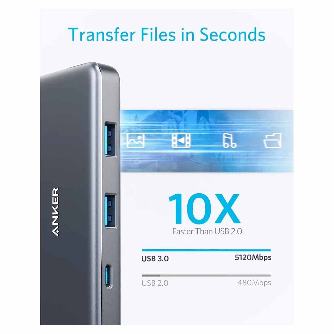 Anker PowerExpand+ 7-in-1 USB-C PD Media Hub Adapter - Image 6