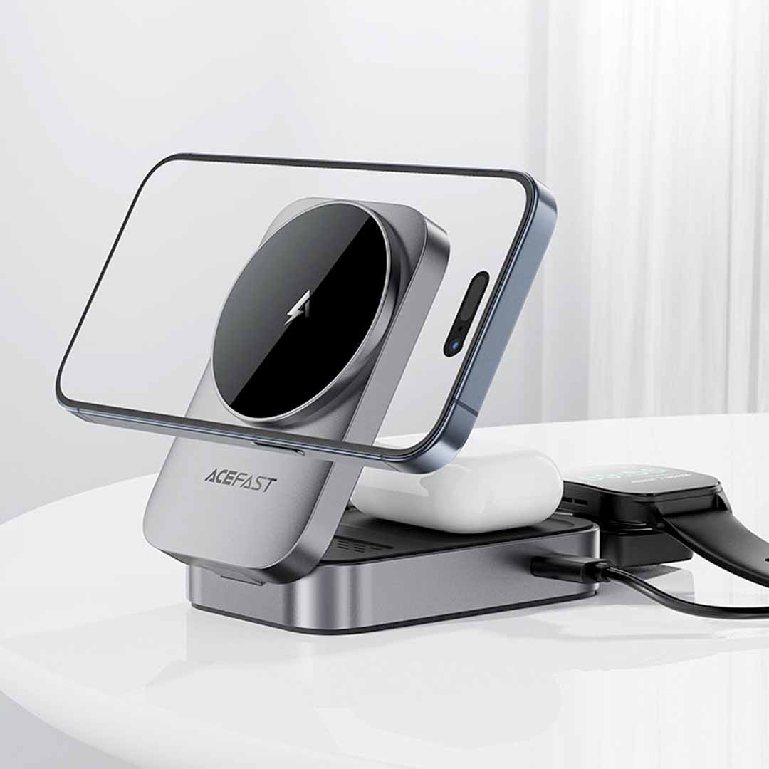 AceFast E22 Desktop 3-in-1 Wireless Chsrging holder