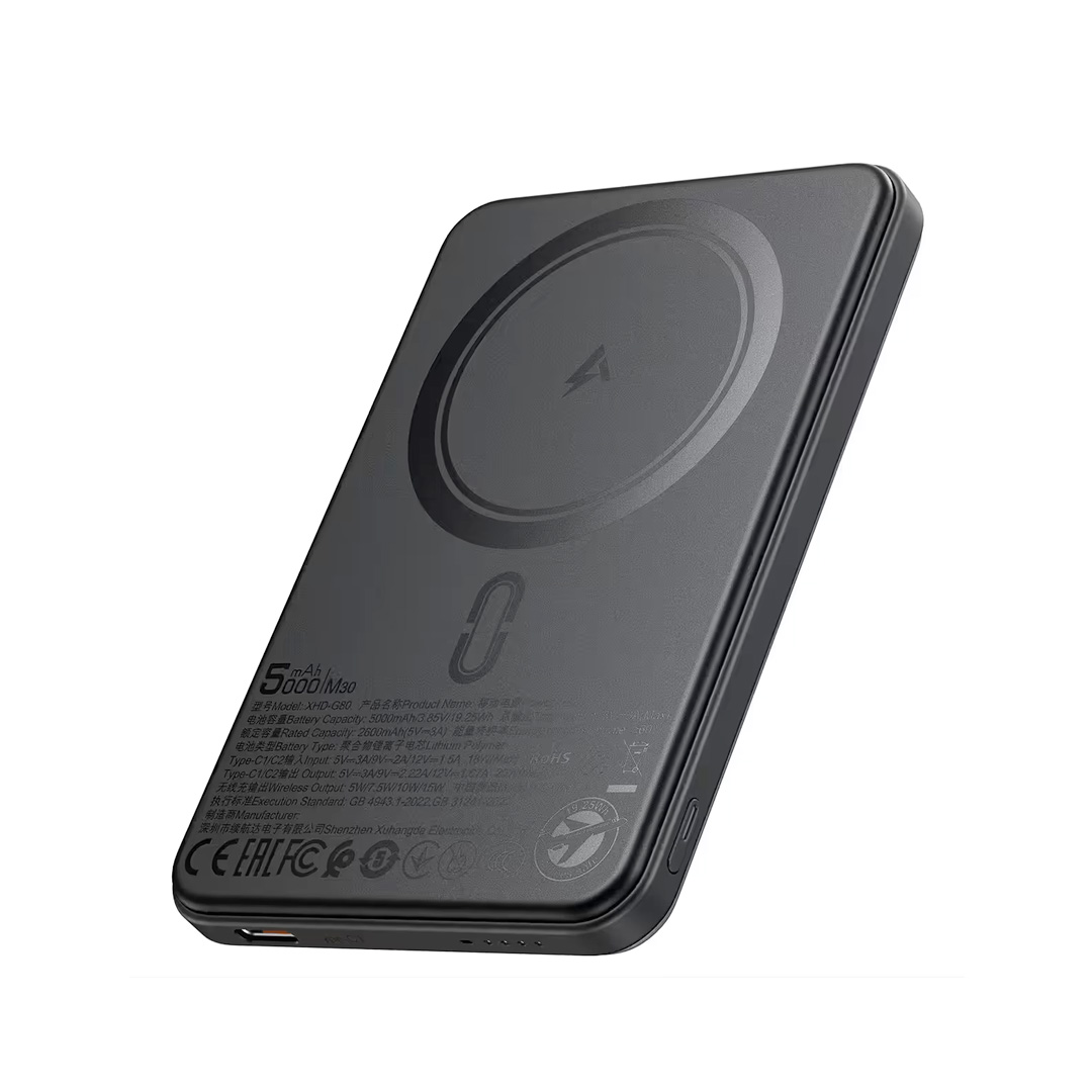 ACEFAST Magnetic Fast Wireless Charge Power Bank M30 PD20W 5000mAh - Image 2