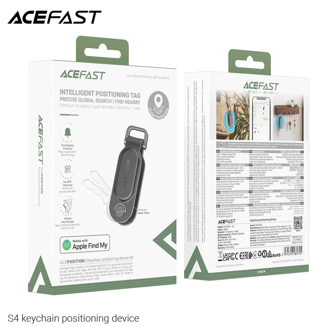 ACEFAST S4 Keychain Positioning Tag - Image 3