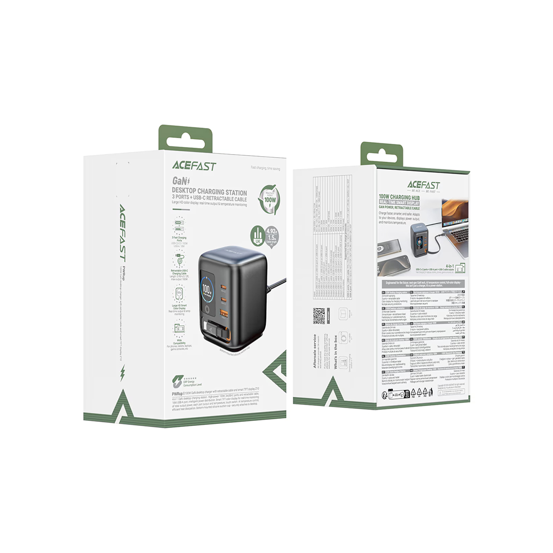 ACEFAST Z10 PD100W GaN Desktop Power Station - Image 2