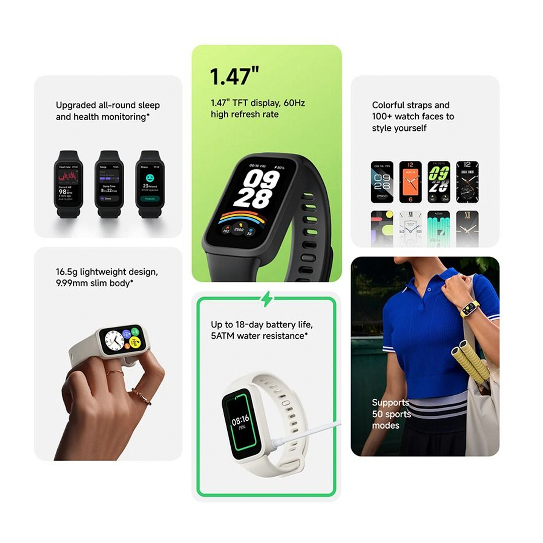 XIAOMI Smart Band 9 Active - Image 2